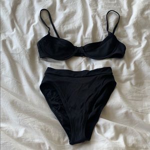 L Space swim high waisted bikini